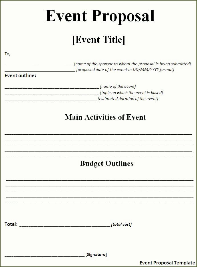 Event Planning Business Plan Template Elegant Party Planner Template