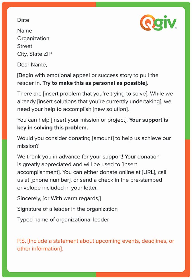Examples Of Mission Trip Fundraising Letters New 9 Awesome and Effective Fundraising Letter Templates