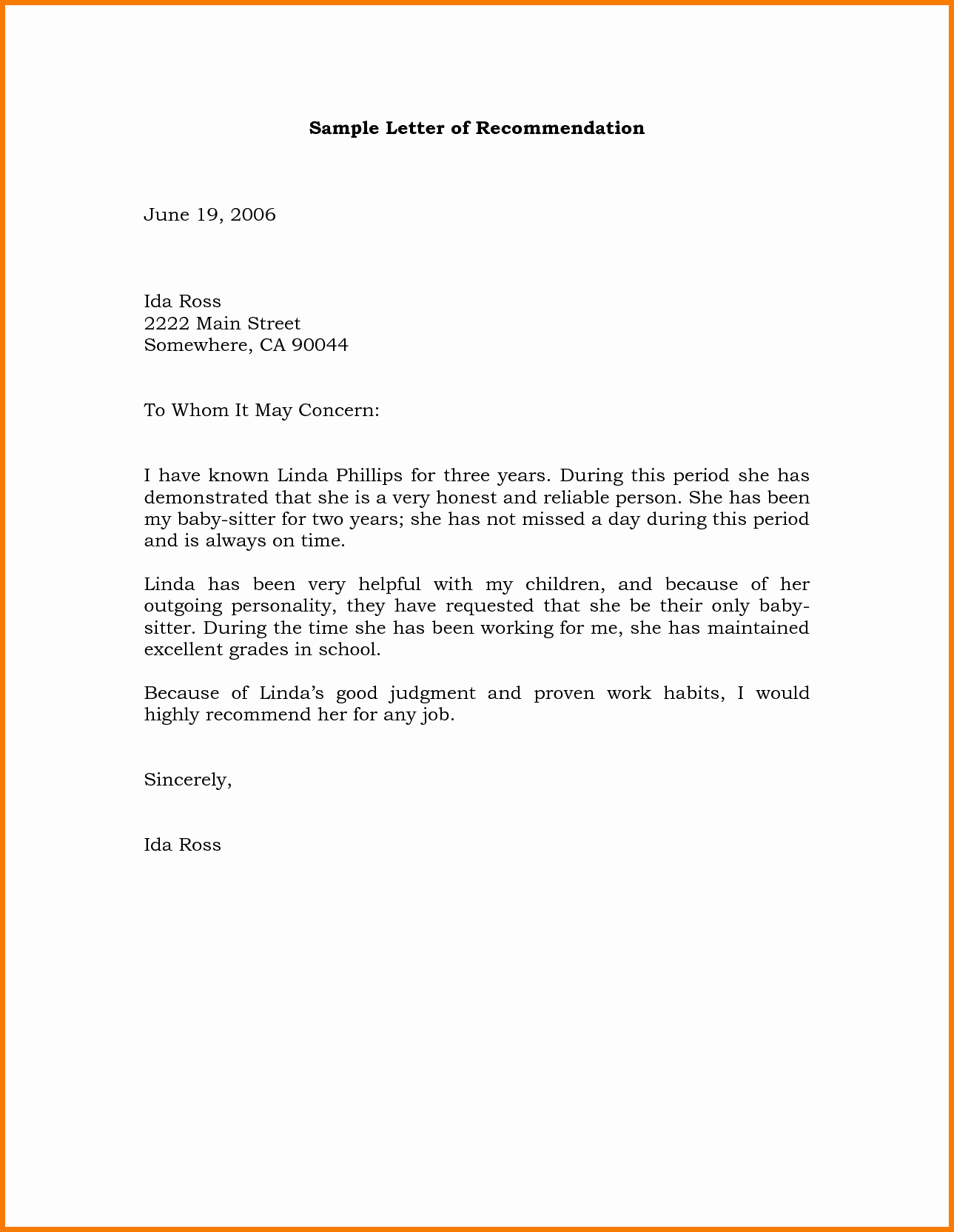 Executive Letter Of Recommendation Best Of Brilliant Ideas Of Sample Re Mendation Letter for