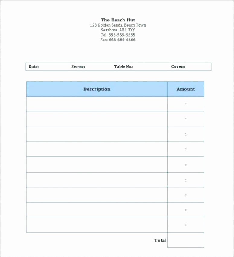 dummy invoice template