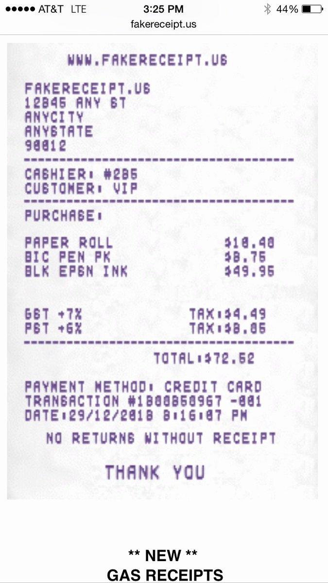 Fake Best Buy Receipt Awesome Brendan O Hare On Twitter &quot;fool I Use Fake Receipt