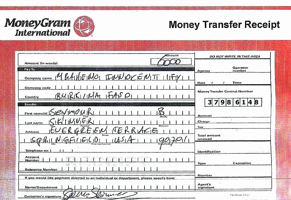 fantastic fake moneygram money order receipt template pretty