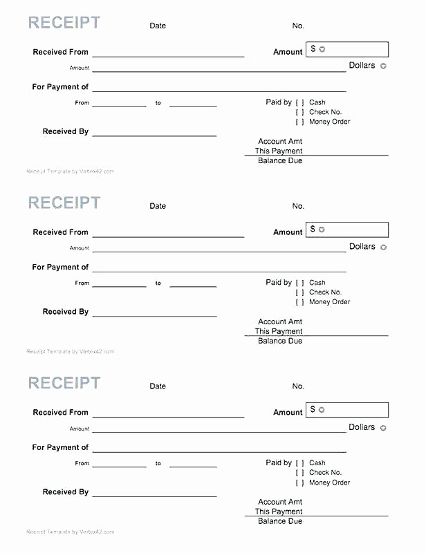 Fake Money order Receipt Template Unique order Receipt Template Free Printable Car Rental Agreement