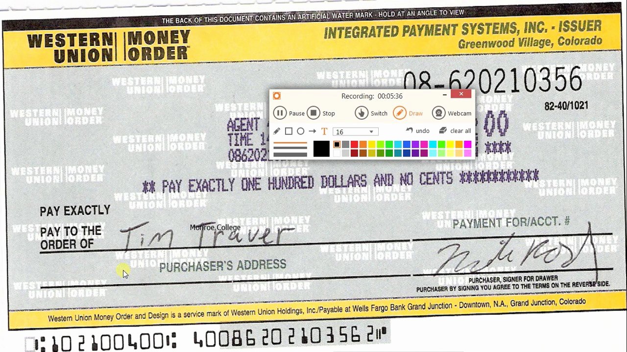 Fake Money order Template Awesome How to Write A Money order&quot;simple Way&quot; Shahed
