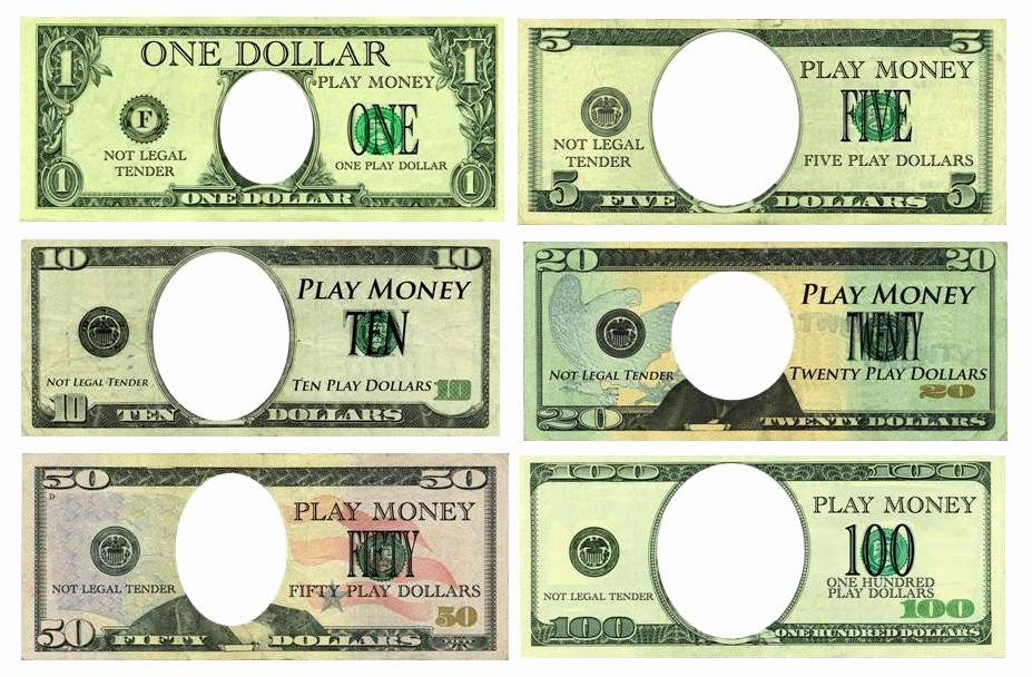 Fake Money Templates