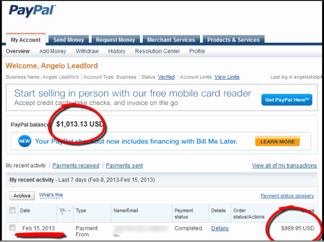 Fake Paypal Payment Generator Best Of Moneyempires