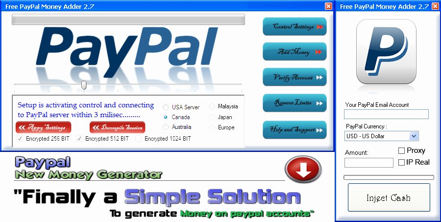 Fake Paypal Payment Generator Best Of Paypal Money Adder V2 70 2018 Paypal Money Adder 2018