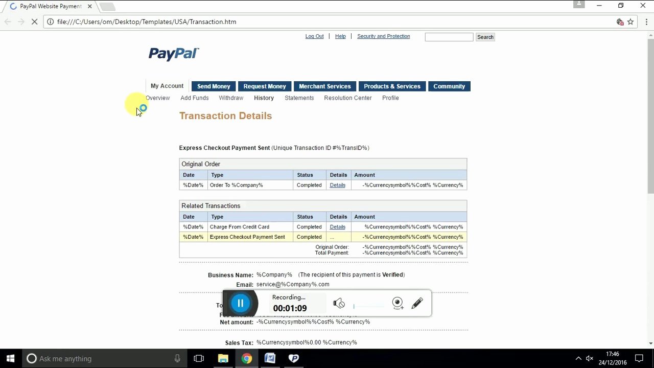 Fake Paypal Payment Generator Inspirational Fake Paypal Invoice Creator