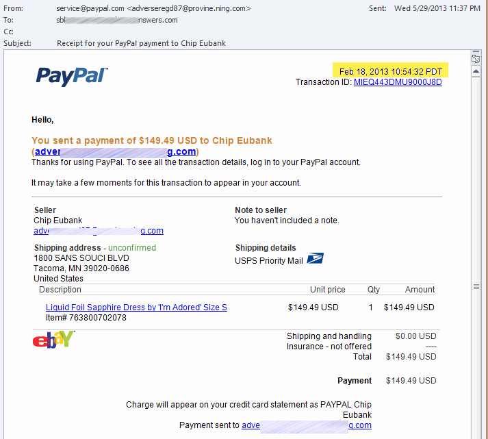 Fake Paypal Receipt Generator Luxury Fake Amazon order Confirmation Promises 55€ Tv Set