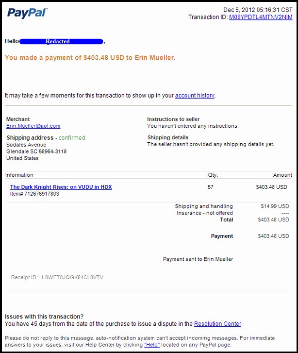 Fake Paypal Receipt Maker Unique Fake Paypal Payment Generator for Alert Convincing Fake