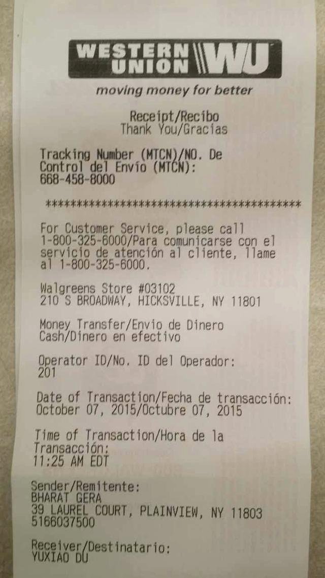 Fake Western Union Receipt Generator Beautiful Western Union Receipts – Samplethatub