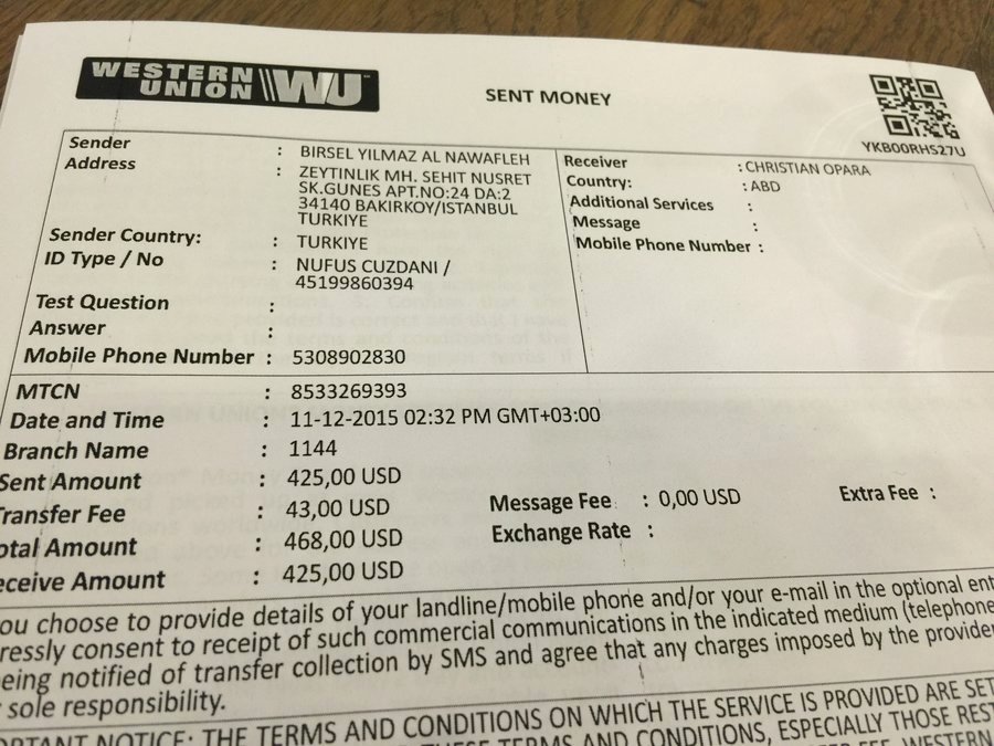 Fake Western Union Receipt Luxury Indiamart Fraud Scam Liar Panies On Indiamart Review