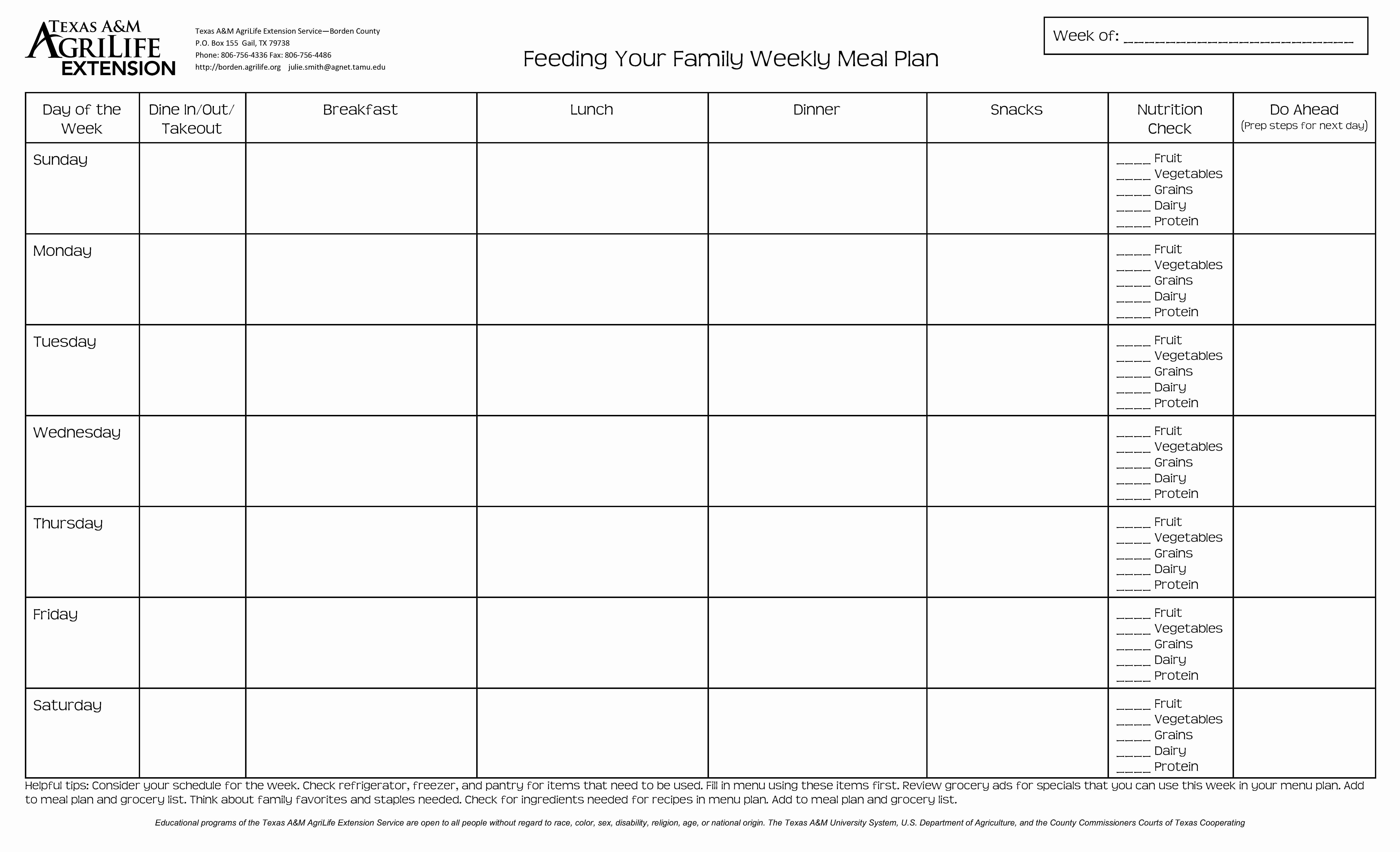 Family Meal Plan Template Awesome 21 Day Fix Family Meal Plan Hashtag Bg