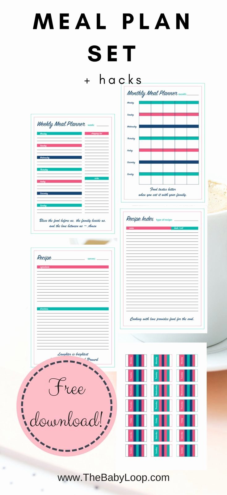 Family Meal Plan Template Inspirational 25 Unique Meal Plan Templates Ideas On Pinterest
