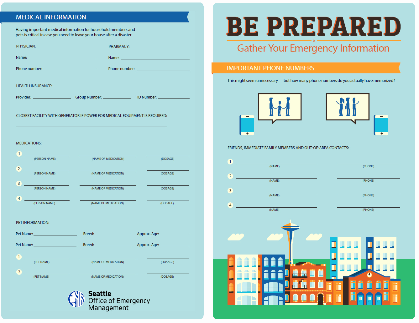Family Safety Plan Template Luxury Prepare Your Family Emergency Management
