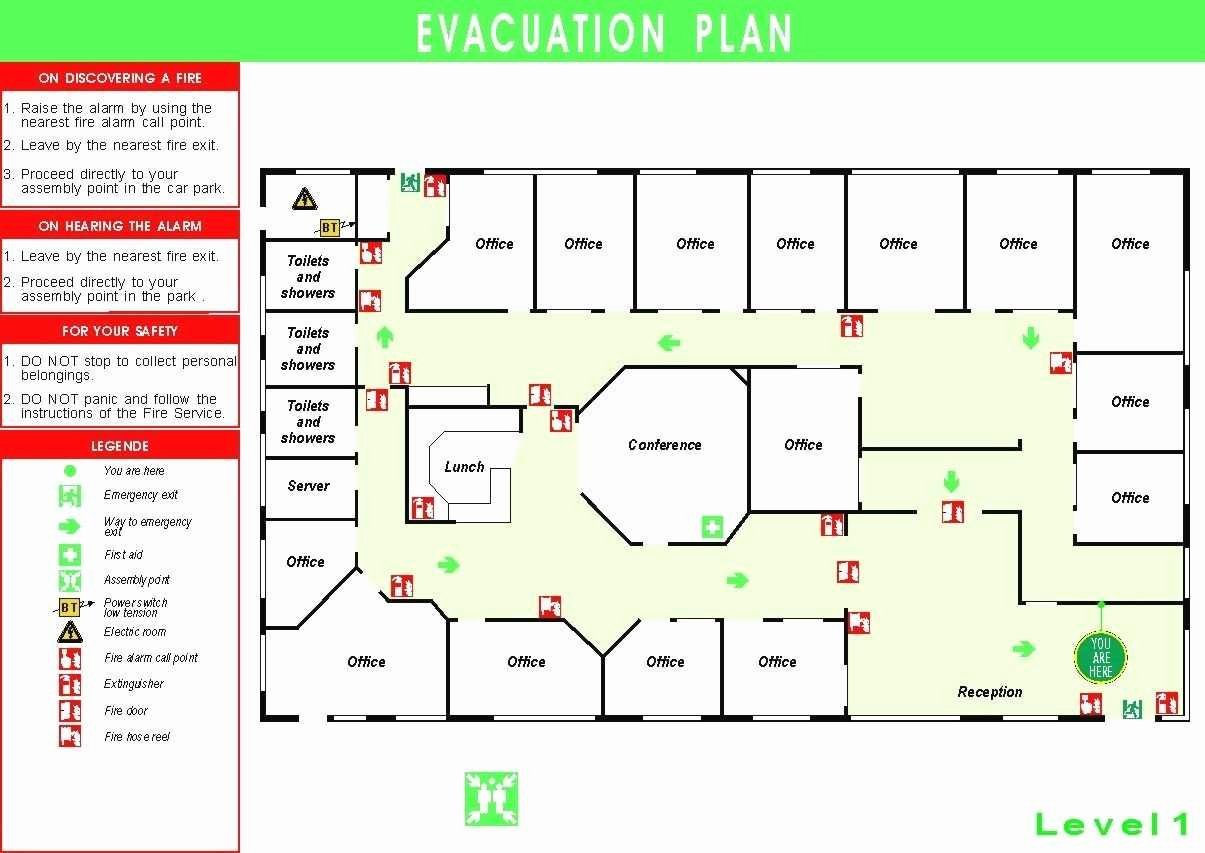 Fire Escape Plan Template Best Of New Free Printable Fire Escape Plan Template