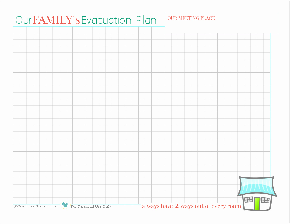 Fire Escape Plan Template New Fire Safety Being Prepared for House Fires Scattered