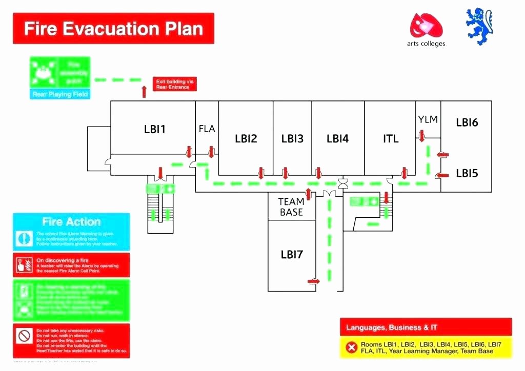 Fire Escape Plan Template New Floor Plans Templates Template Evacuation Plan Home Fire
