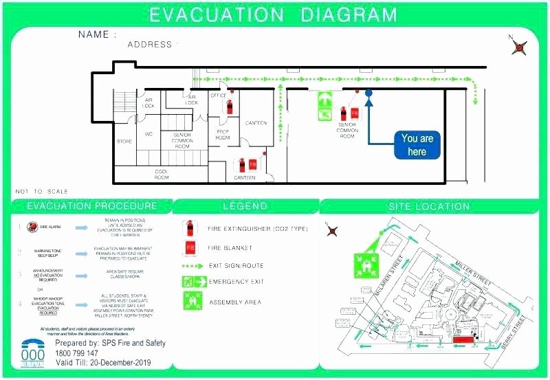 Fire Evacuation Plan Template Inspirational Fire Evacuation Plan Template