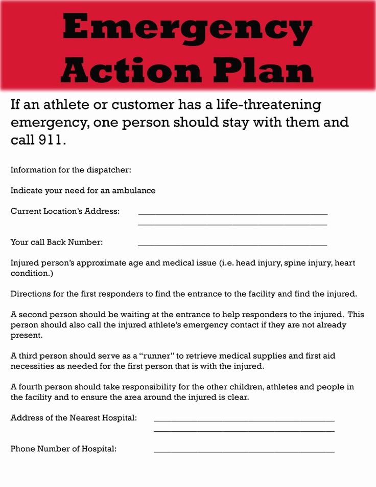 Fire Safety Plan Template Awesome Guide Emergency Action Plan Template