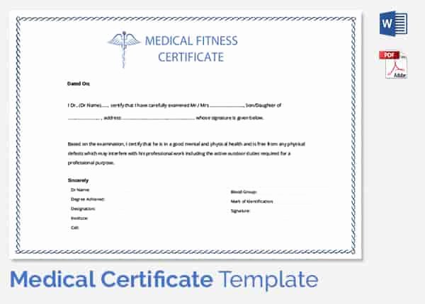Fit to Work Certificate Sample Awesome How to Make A Fake Medical Certificate Line