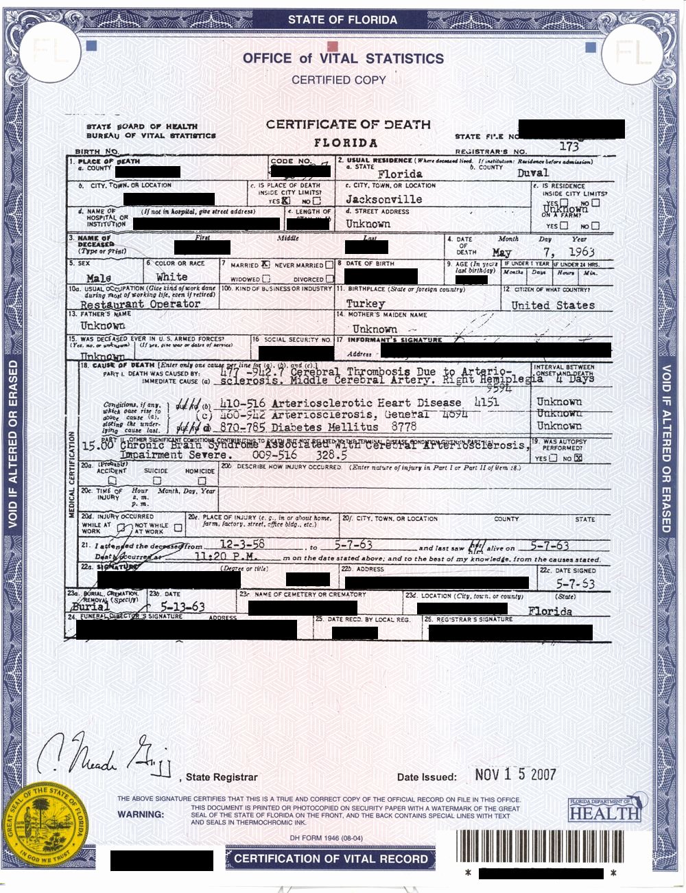 Florida Death Certificate Sample Best Of How to A Florida Death Certificate Senior Justice