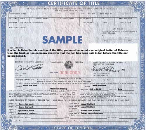 Florida Death Certificate Sample Inspirational Law High Heels Florida Law How to Transferring Title