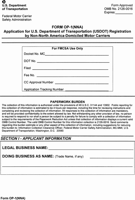 Fmcsa Safety Management Plan Template Awesome Federal Register