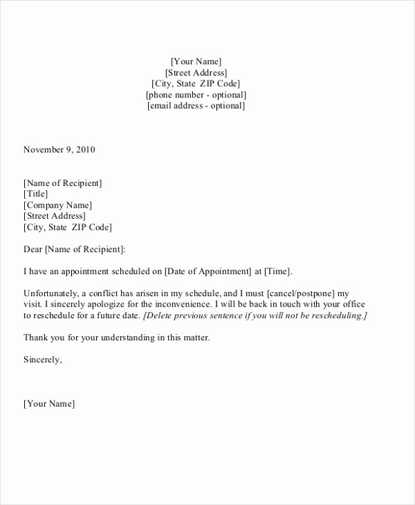 Follow Up Doctor Appointment Letter Lovely 10 Doctor Appointment Letter Templates Doc Pdf