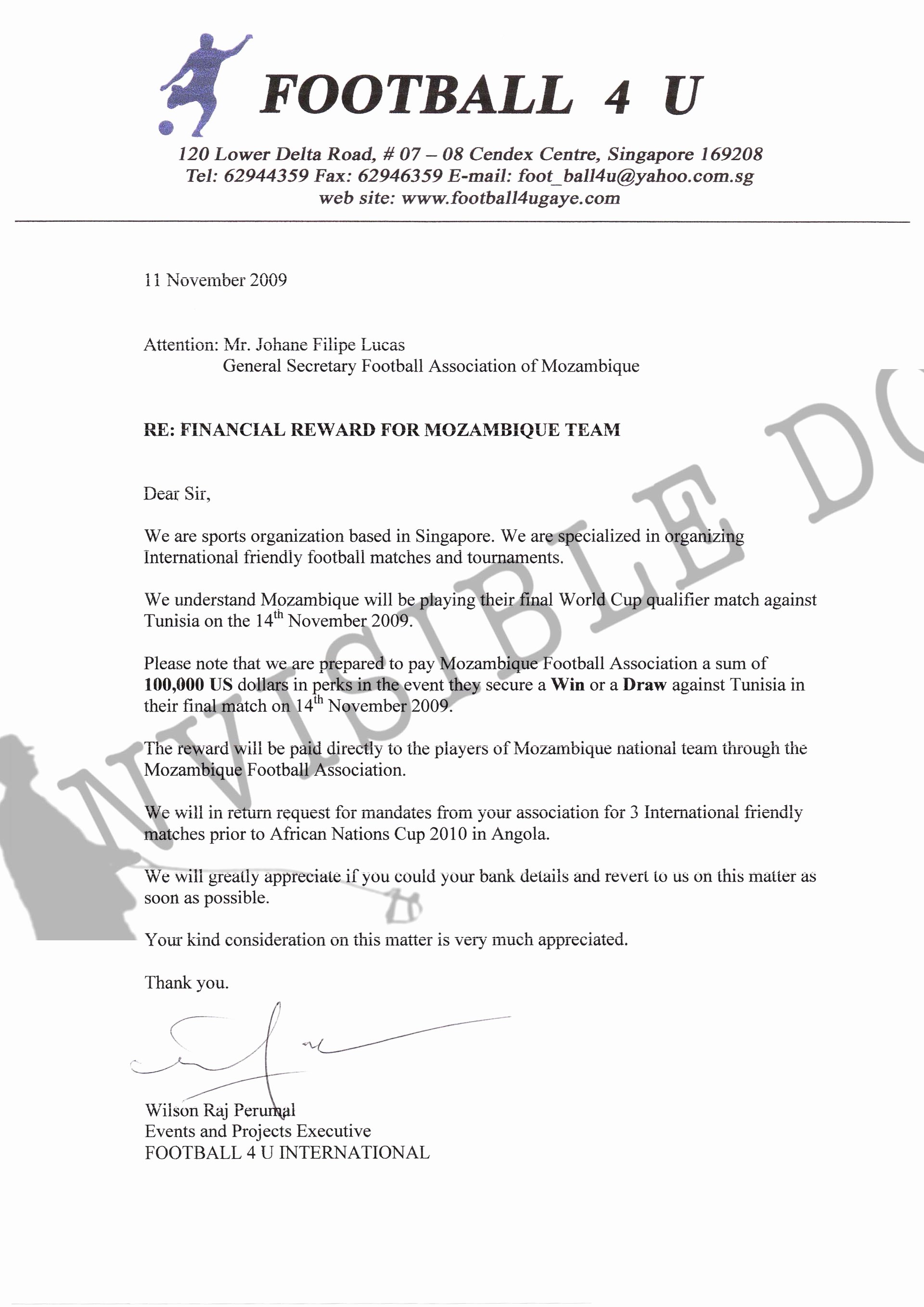 35 Football Match Invitation Letter Format Hamiltonplastering
