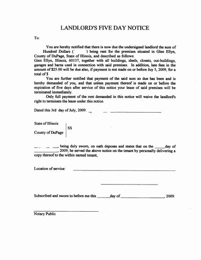 Foreclosure Letter Templates Lovely Free Eviction Notice forms