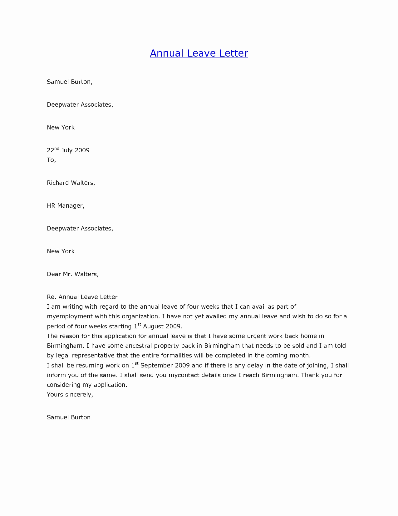 Formal Letter format for School Elegant formal Letter format for School Students for Leave