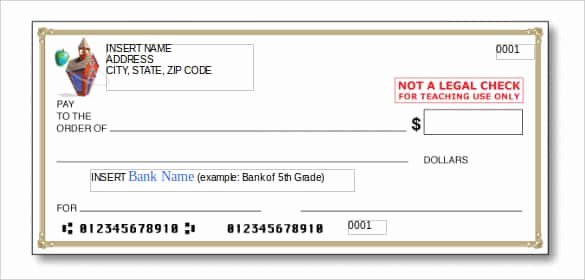 Free Editable Cheque Template Lovely 24 Blank Check Template Doc Psd Pdf &amp; Vector formats