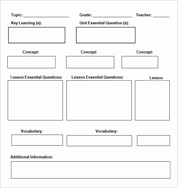 Free Editable Lesson Plan Template Beautiful Free Line Printable Lesson Plan Templates – Lesson Plan