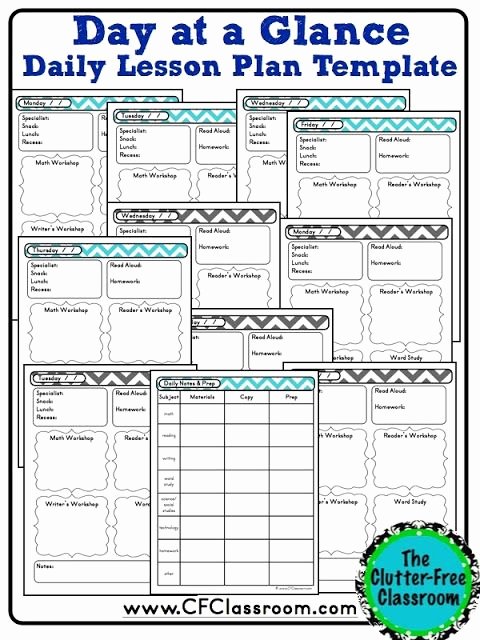 Free Editable Lesson Plan Template Lovely Editable Daily Lesson Plan Template