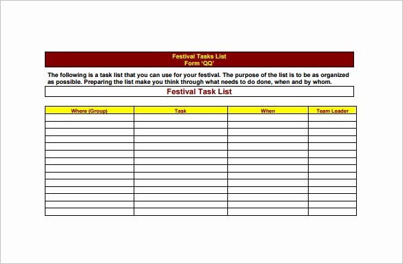 Free event Plan Template Best Of event Planning Template 9 Free Word Pdf Documents