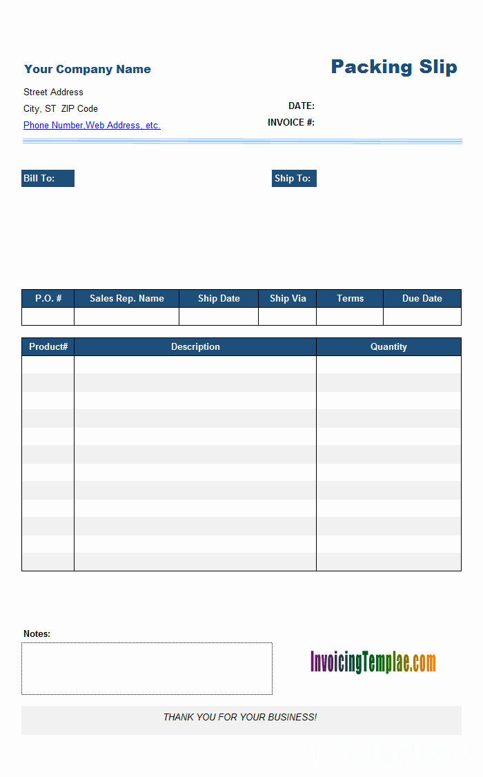 Free Packing Slip Template Best Of General Waybill Free Invoice Templates for Excel Pdf