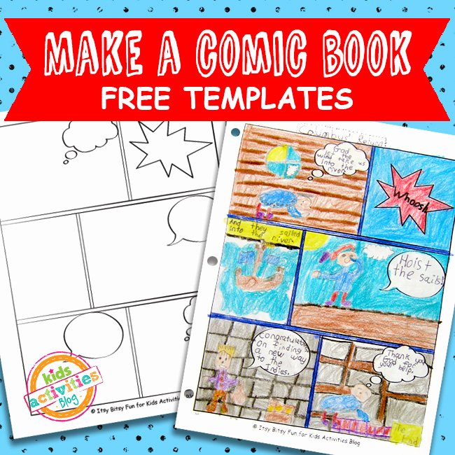 Free Printable Book Template Lovely Ic Book Templates Free Kids Printable