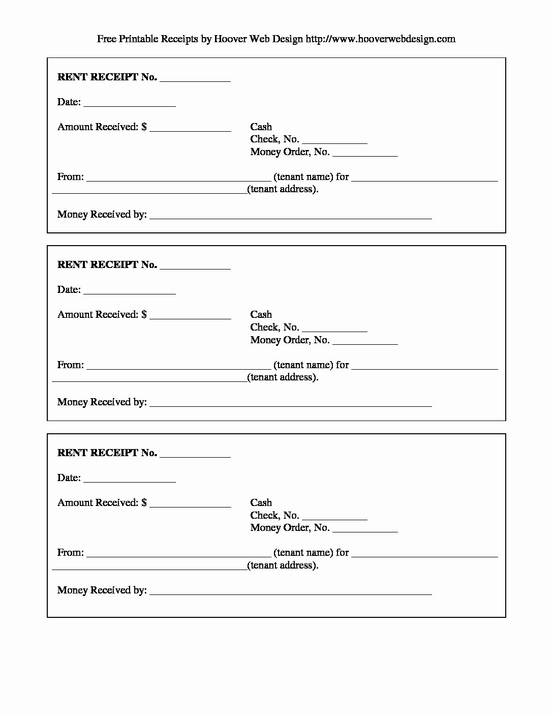 Free Printable Rent Receipt Unique Free Rent Receipt Template and What Information to Include