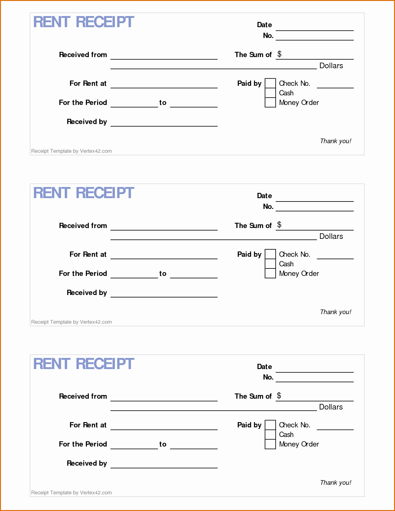 35 Free Rental Receipt Template Hamiltonplastering