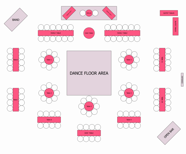 Free Wedding Floor Plan Template Inspirational Reception Seating Kinda but with All Round Tables for the