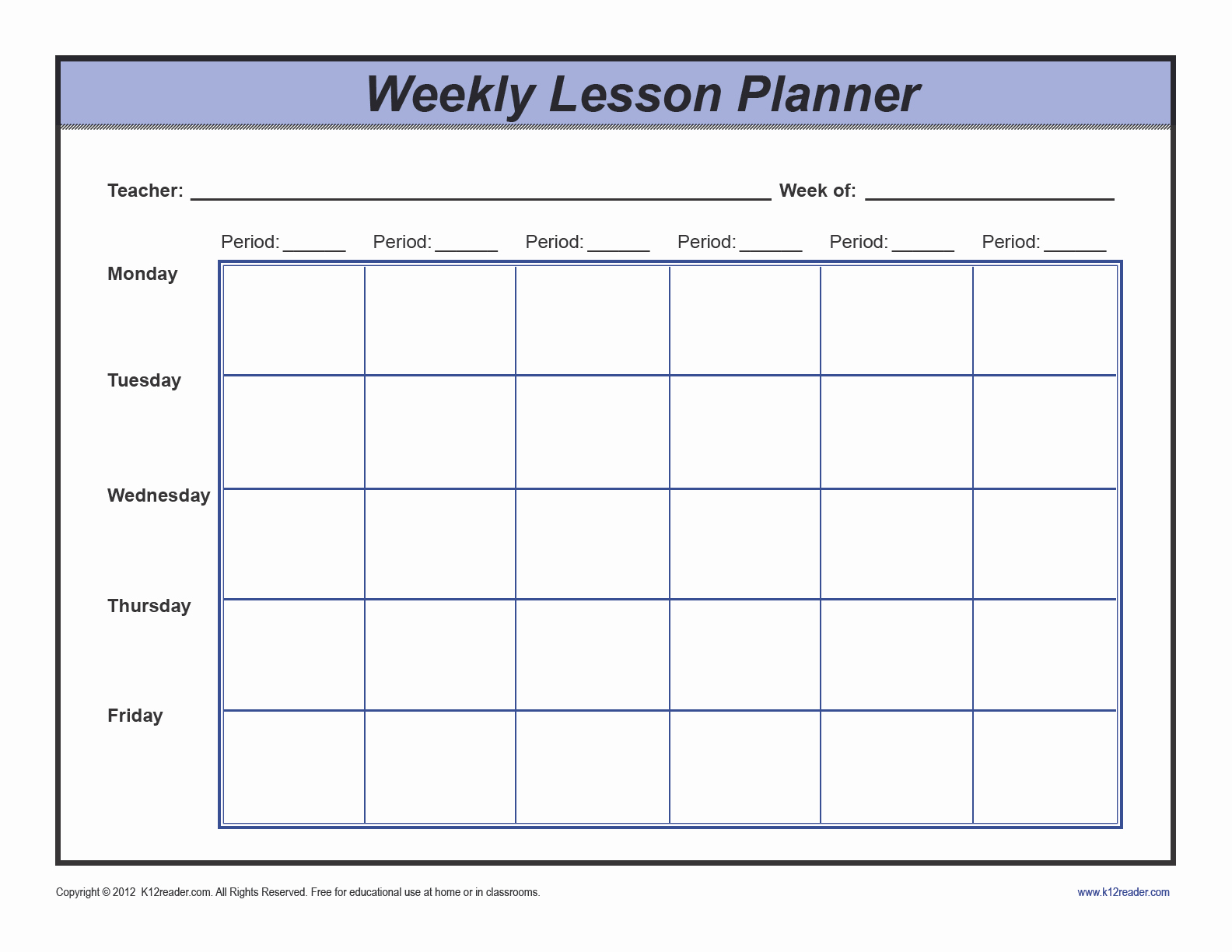 Free Weekly Lesson Plan Template Awesome Download Weekly Lesson Plan Template Preschool