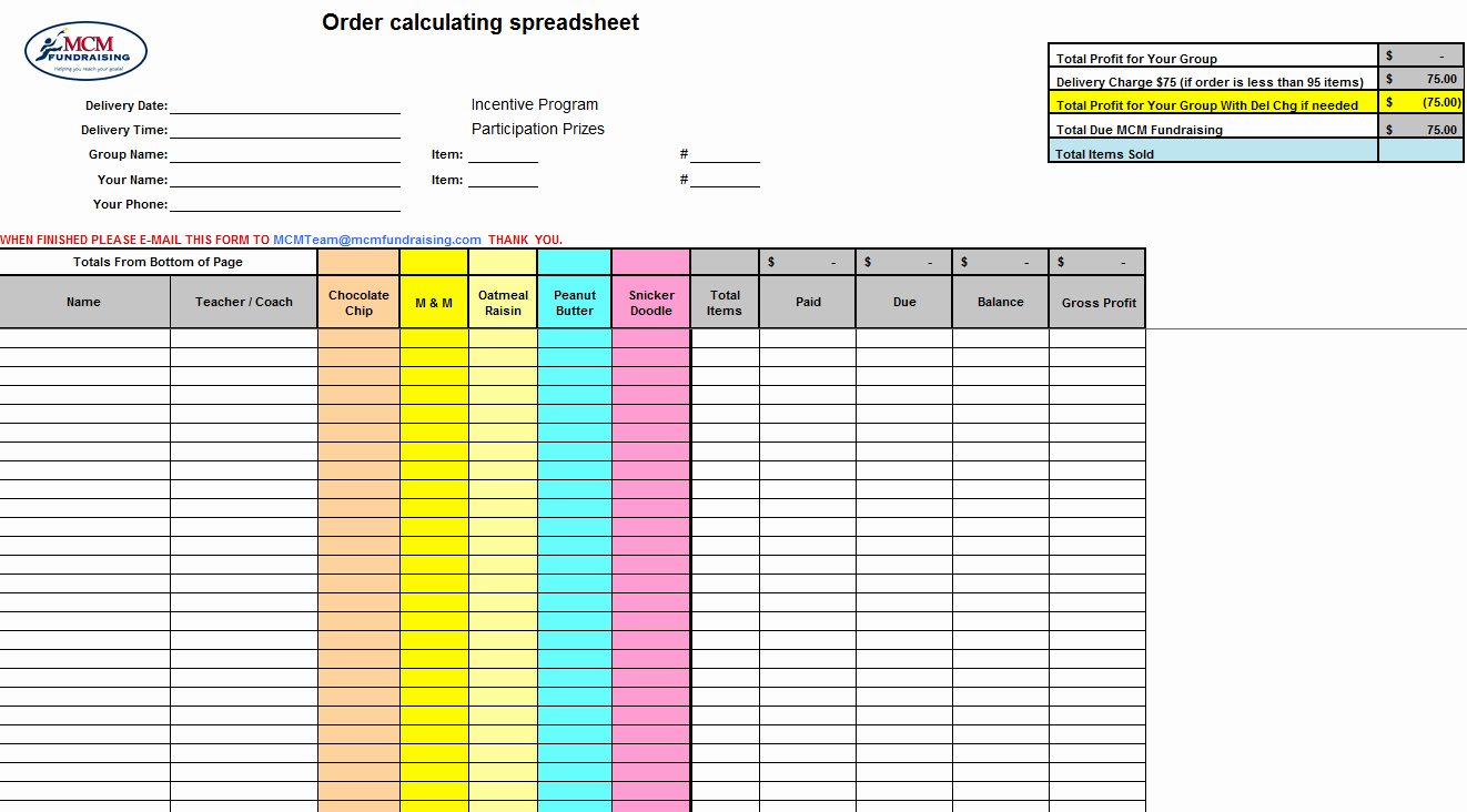 Fundraising Plan Template Excel Elegant Fundraiser Tracking Spreadsheet