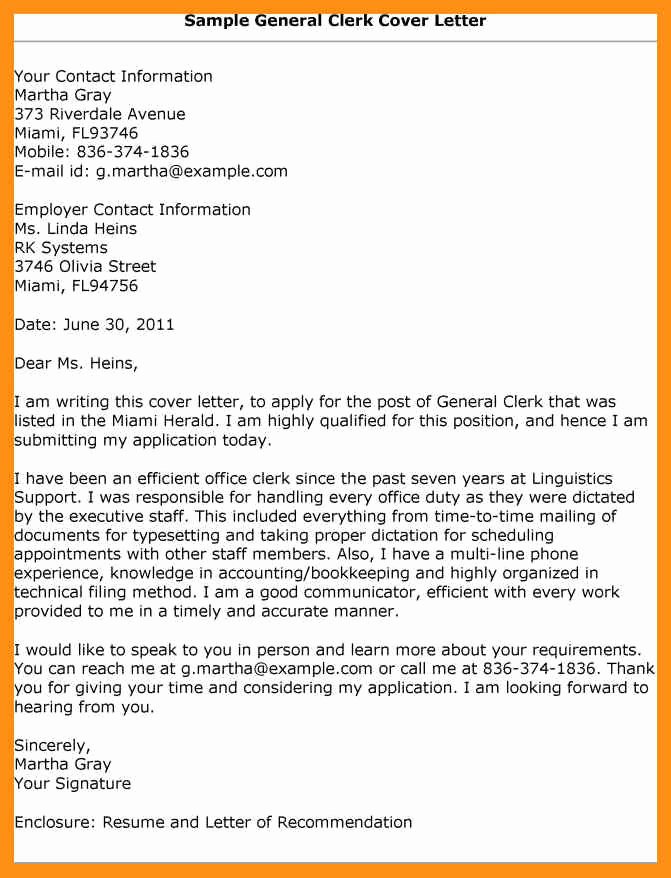 General Cover Letter format New General Cover Letter for A Job