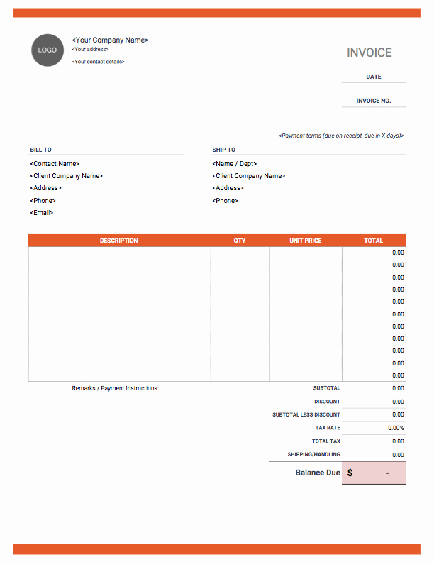 Google Doc Receipt Template Inspirational Google Drive Invoice Template 8 New thoughts About Google