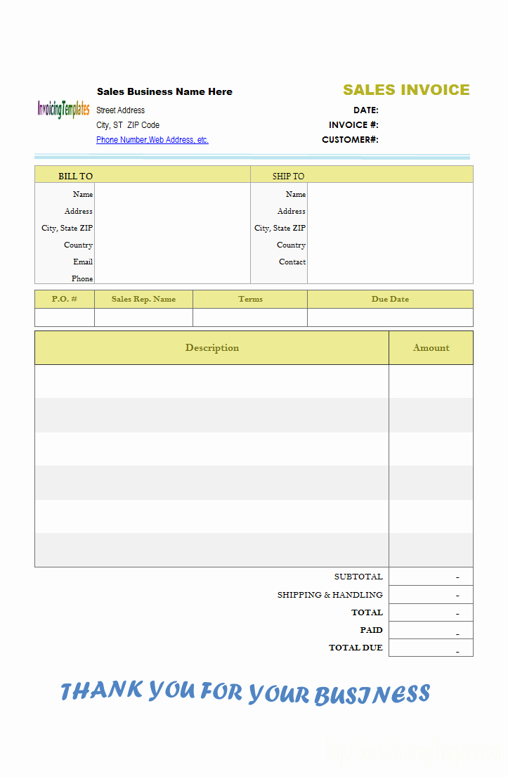 Google Docs Bill Of Sale Awesome Snow Removal Billing format