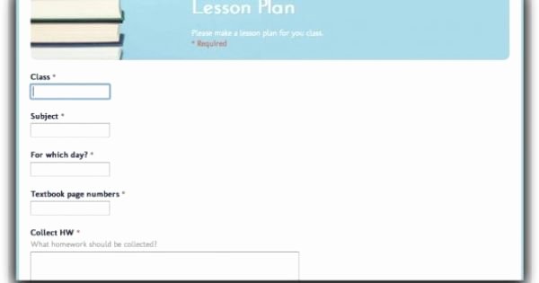 Google Docs Lesson Plan Template Inspirational Google Docs Blank Lesson Plan Templates