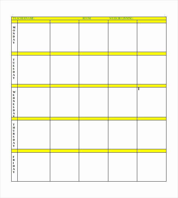 Google Lesson Plan Template Best Of Blank Lesson Plan Template