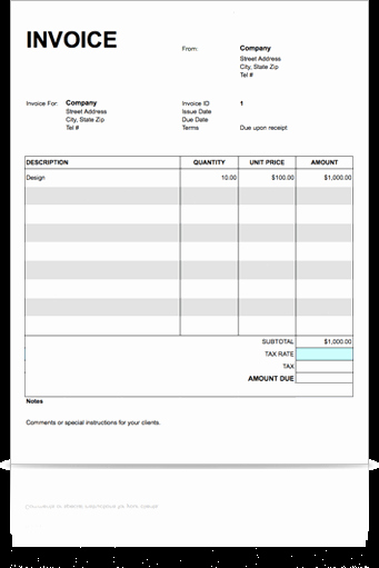 Google Sheets Receipt Template Best Of Invoice Template for Google Docs Harvest