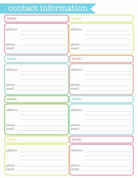 Google Sheets Receipt Template Fresh Contact Information Sheets Google Search